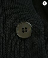 H BEAUTY&YOUTH（エイチビューティーアンドユース）カーディガン 黒 サイズ:-(M位) レディース/2200652004038