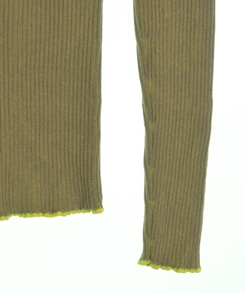 H BEAUTY&YOUTH（エイチビューティーアンドユース）ニット・セーター カーキ サイズ:-(XS位) レディース/2200653115047