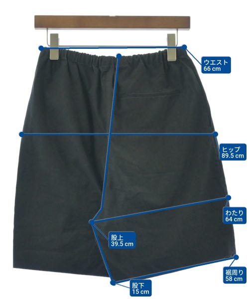 H BEAUTY&YOUTH（エイチビューティーアンドユース）ショートパンツ 黒 サイズ:S レディース/2200653560465