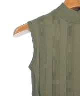 H BEAUTY&YOUTH（エイチビューティーアンドユース）ベスト カーキ サイズ:-(XS位) レディース/2200655849056