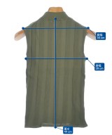 H BEAUTY&YOUTH（エイチビューティーアンドユース）ベスト カーキ サイズ:-(XS位) レディース/2200655849056