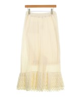 H BEAUTY&YOUTH（エイチビューティーアンドユース）ロング・マキシ丈スカート 白 サイズ:S レディース/2200659482075