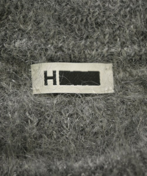 H BEAUTY&YOUTH（エイチビューティーアンドユース）ニット・セーター グレー サイズ:F レディース/2200650401013