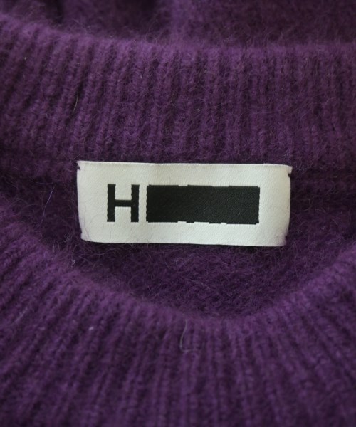 H BEAUTY&YOUTH（エイチビューティーアンドユース）ニット・セーター 紫 サイズ:F レディース/2200650401020