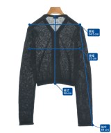 H BEAUTY&YOUTH（エイチビューティーアンドユース）カーディガン 黒 サイズ:F レディース/2200659181220