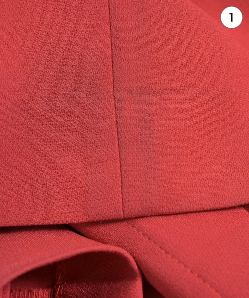 H BEAUTY&YOUTH（エイチビューティーアンドユース）スラックス 赤 サイズ:S レディース/2200660236100