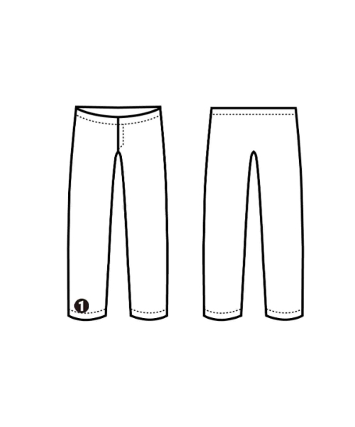 H BEAUTY&YOUTH（エイチビューティーアンドユース）スラックス 青 サイズ:M レディース/2200661125052