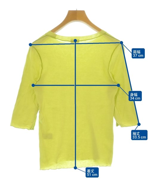H BEAUTY&YOUTH（エイチビューティーアンドユース）Tシャツ・カットソー 緑 サイズ:-(XS位) レディース/2200708604038