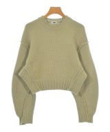 H BEAUTY&YOUTH（エイチビューティーアンドユース）ニット・セーター カーキ サイズ:F レディース/2200717159055