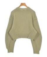 H BEAUTY&YOUTH（エイチビューティーアンドユース）ニット・セーター カーキ サイズ:F レディース/2200717159055