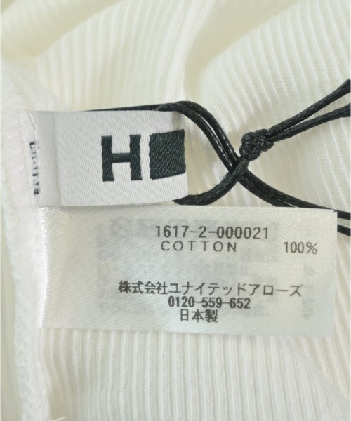 H BEAUTY&YOUTH（エイチビューティーアンドユース）タンクトップ 白 サイズ:F レディース/2200711862043