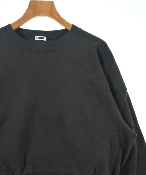 H BEAUTY&YOUTH（エイチビューティーアンドユース）スウェット 黒 サイズ:F レディース/2200637184113