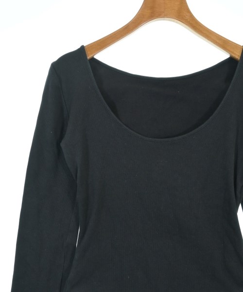 H BEAUTY&YOUTH（エイチビューティーアンドユース）Tシャツ・カットソー 黒 サイズ:F レディース/2200636274075