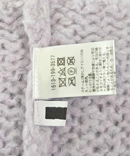 H BEAUTY&YOUTH（エイチビューティーアンドユース）ニット・セーター 紫 サイズ:F レディース/2200639227047