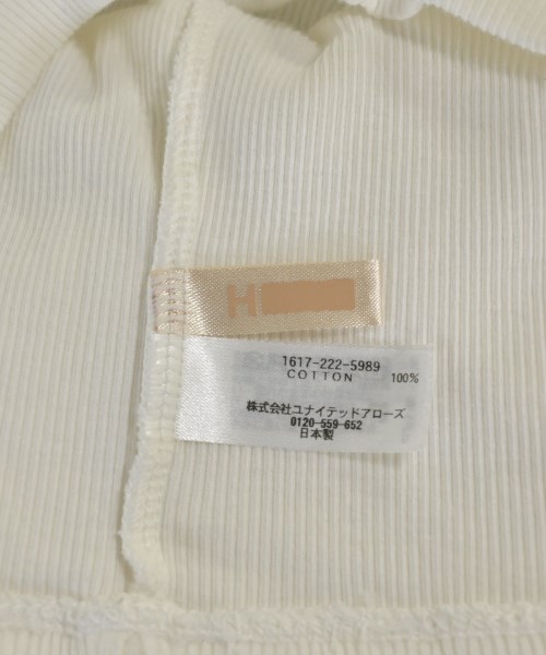 H BEAUTY&YOUTH（エイチビューティーアンドユース）タンクトップ 白 サイズ:F レディース/2200639738031