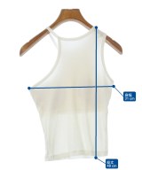 H BEAUTY&YOUTH（エイチビューティーアンドユース）タンクトップ 白 サイズ:F レディース/2200639738031