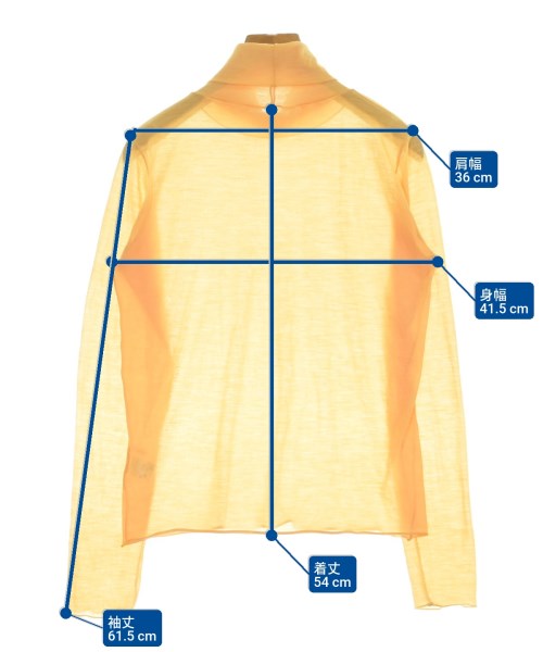 H BEAUTY&YOUTH（エイチビューティーアンドユース）Tシャツ・カットソー オレンジ サイズ:F レディース/2200638164039