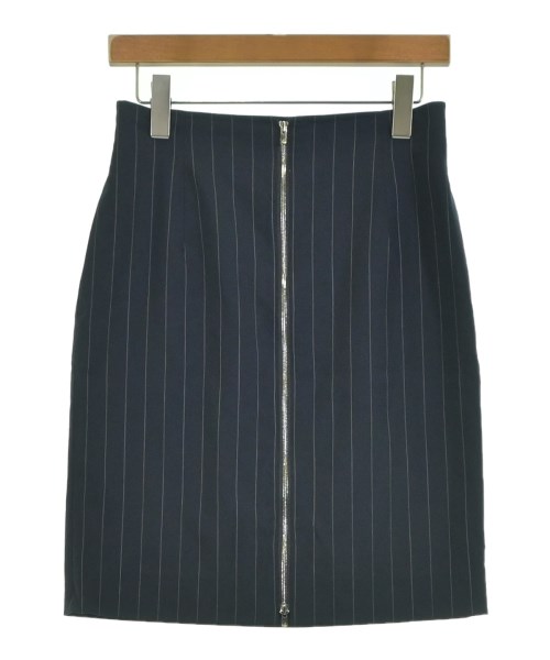 H BEAUTY&YOUTH(エイチビューティーアンドユース)ひざ丈スカート 紺 サイズ:M/2200651856034