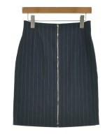 H BEAUTY&YOUTH（エイチビューティーアンドユース）ひざ丈スカート 紺 サイズ:M レディース/2200651856034