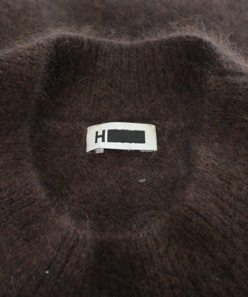 H BEAUTY&YOUTH（エイチビューティーアンドユース）ニット・セーター 茶 サイズ:F レディース/2200654433034