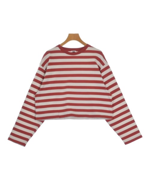 H BEAUTY&YOUTH(エイチビューティーアンドユース)Tシャツ・カットソー 赤 サイズ:F/2200664775018