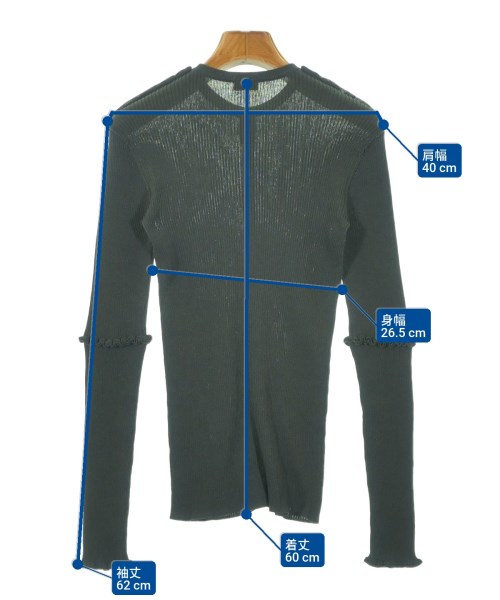 H BEAUTY&YOUTH（エイチビューティーアンドユース）カーディガン 緑 サイズ:-(XS位) レディース/2200667859234