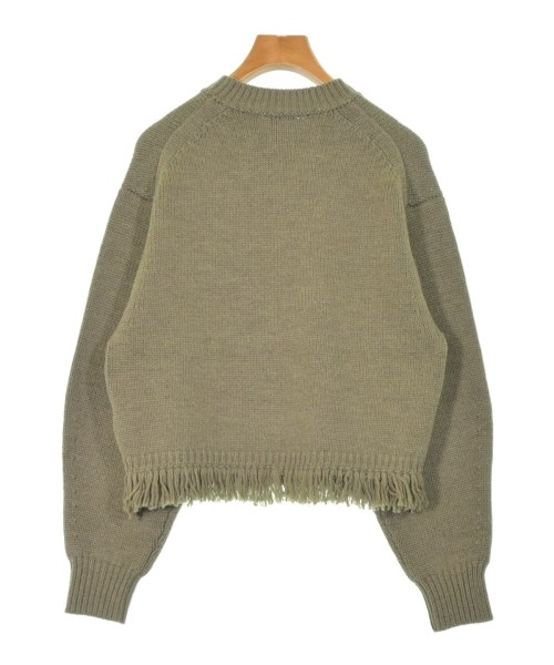 H BEAUTY&YOUTH（エイチビューティーアンドユース）ニット・セーター カーキ サイズ:F レディース/2200670010066