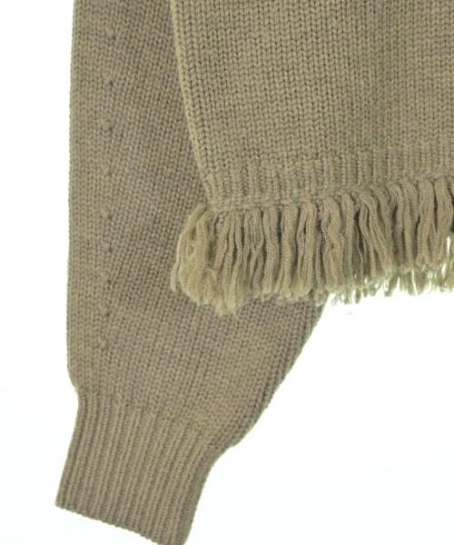 H BEAUTY&YOUTH（エイチビューティーアンドユース）ニット・セーター カーキ サイズ:F レディース/2200670010066
