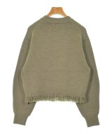H BEAUTY&YOUTH（エイチビューティーアンドユース）ニット・セーター カーキ サイズ:F レディース/2200670010066