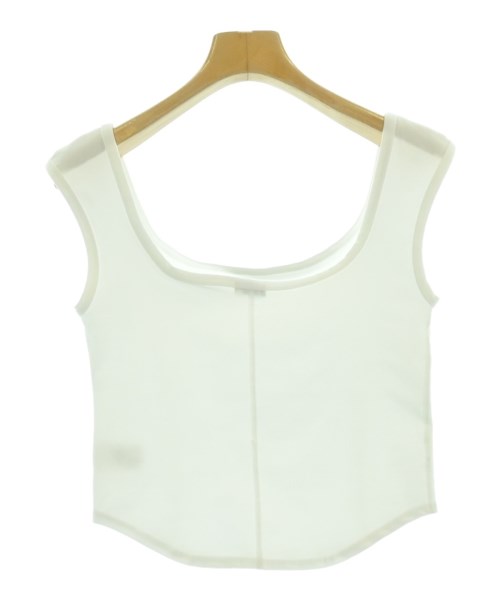 H BEAUTY&YOUTH（エイチビューティーアンドユース）タンクトップ 白 サイズ:-(XS位) レディース/2200722682043