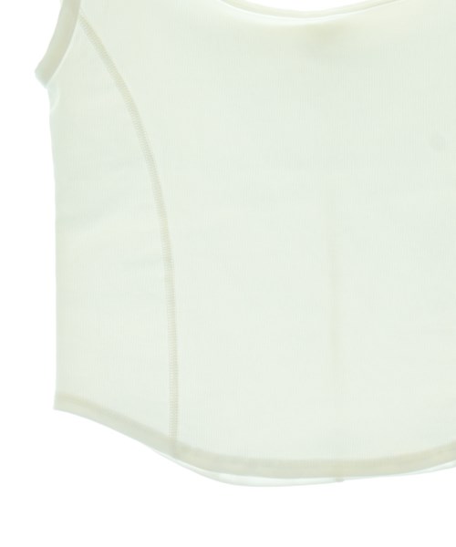 H BEAUTY&YOUTH（エイチビューティーアンドユース）タンクトップ 白 サイズ:-(XS位) レディース/2200722682043
