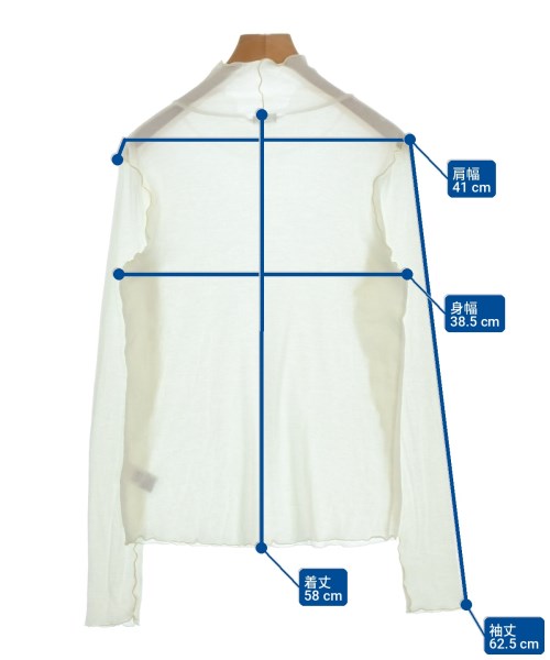 H BEAUTY&YOUTH（エイチビューティーアンドユース）Tシャツ・カットソー 白 サイズ:-(M位) レディース/2200725217082