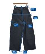 H BEAUTY&YOUTH（エイチビューティーアンドユース）カーゴパンツ 黒 サイズ:S レディース/2200734654069