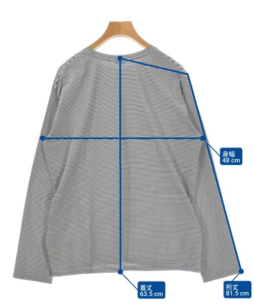 H BEAUTY&YOUTH（エイチビューティーアンドユース）Tシャツ・カットソー 黒 サイズ:F レディース/2200717834228
