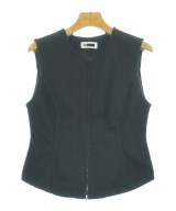 H BEAUTY&YOUTH（エイチビューティーアンドユース）ベスト 黒 サイズ:36(S位) レディース/2200725784041