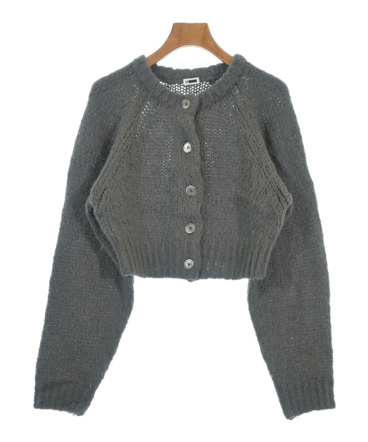 H BEAUTY&amp;YOUTH カーディガン M グレー 【古着】【中古】【送料無料】 BEAUTY&YOUTH UNITED ARROWS - BEAUTY&YOUTH UNITED ARROWS