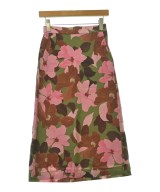 H BEAUTY&YOUTH（エイチビューティーアンドユース）ロング・マキシ丈スカート 緑 サイズ:36(S位) レディース/2200681574045