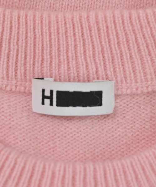 H BEAUTY&YOUTH（エイチビューティーアンドユース）ニット・セーター ピンク サイズ:F レディース/2200686621058