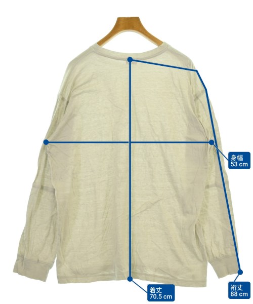 H BEAUTY&YOUTH（エイチビューティーアンドユース）Tシャツ・カットソー グレー サイズ:-(M位) レディース/2200684877051