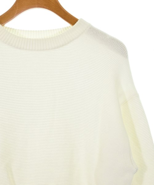 H BEAUTY&YOUTH（エイチビューティーアンドユース）ニット・セーター 白 サイズ:F レディース/2200686937012