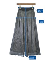 H BEAUTY&YOUTH（エイチビューティーアンドユース）ひざ丈スカート グレー サイズ:S レディース/2200686937104