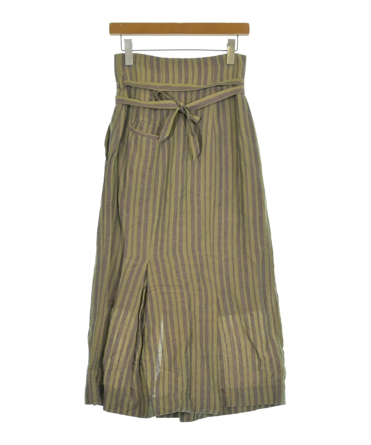 JANE SMITH（ジェーンスミス）ロング・マキシ丈スカート カーキ サイズ