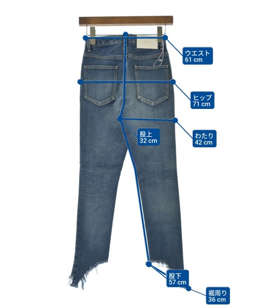 JANE SMITH（ジェーンスミス）デニムパンツ 青 サイズ:24(S位) レディース/2200626936952