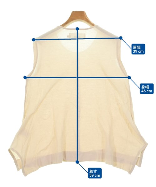 JANE SMITH（ジェーンスミス）ノースリーブ ベージュ サイズ:38(M位) レディース/2200640718039