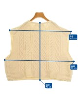 JANE SMITH（ジェーンスミス）ベスト 白 サイズ:S レディース/2200642445032