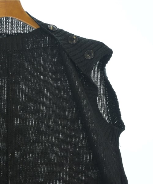 JANE SMITH（ジェーンスミス）ベスト 黒 サイズ:36(S位) レディース/2200644581660