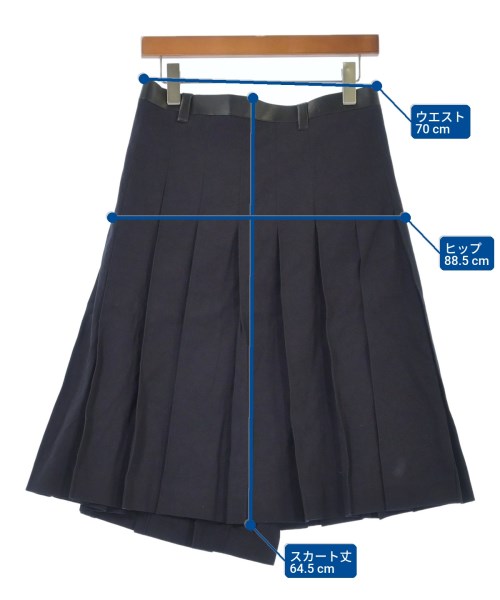 新品 JANE SMITH ジェーンスミス 高橋愛着用 ロングスカート タグ付 JANE SMITH(ジェーンスミス)ロング・マキシ丈スカート 紺