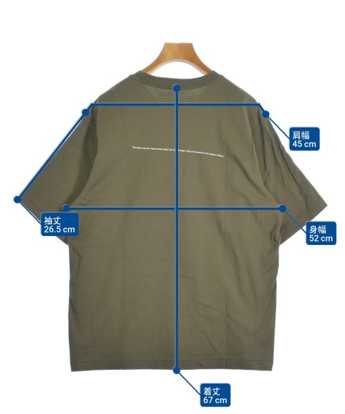 JANE SMITH（ジェーンスミス）Tシャツ・カットソー カーキ サイズ:ONE レディース/2200671680060