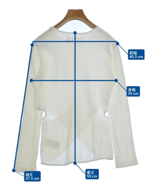 JANE SMITH（ジェーンスミス）Tシャツ・カットソー 白 サイズ:36(S位) レディース/2200657288020