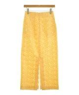 JANE SMITH（ジェーンスミス）ロング・マキシ丈スカート 黄 サイズ:36(S位) レディース/2200646393018